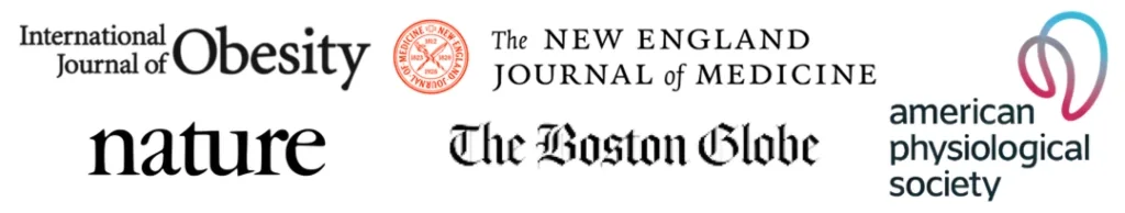 Independent health and science publications including Nature, International Journal of Obesity, New England Journal of Medicine, The Boston Globe and the American Physiological Society